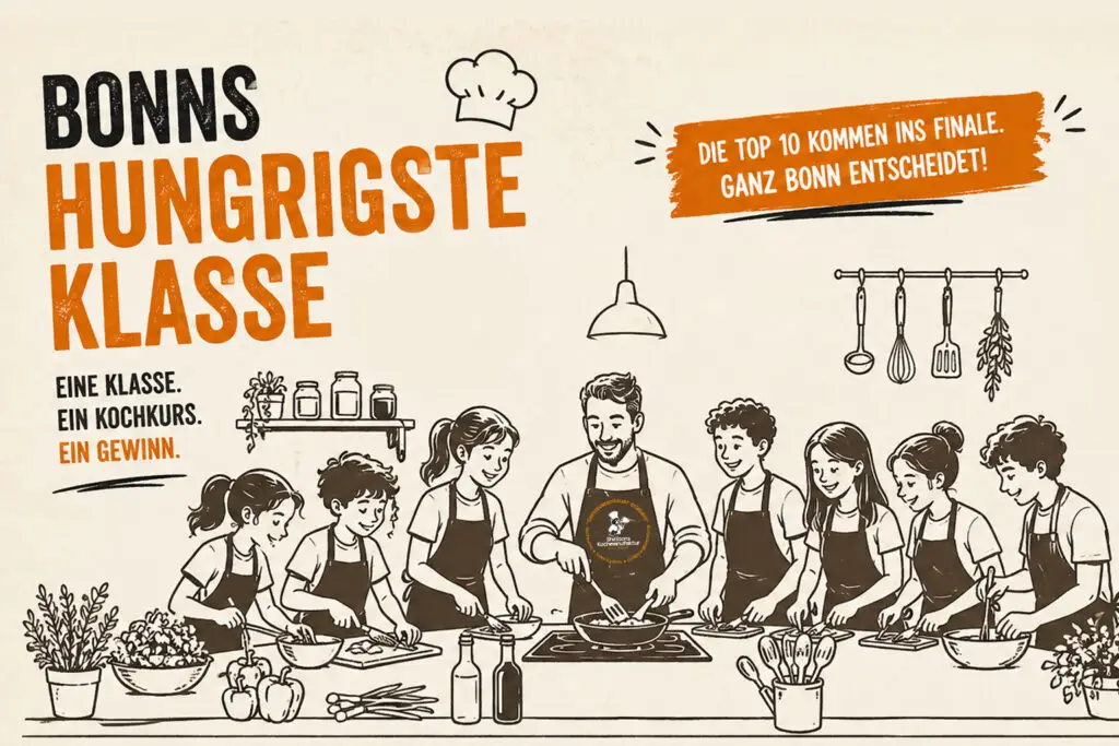 Bonns hungrigste Klasse 2026 - Die Mitmachaktion von Shellsons Kochmanufaktur